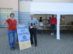 Donauwelle gegen Flutwelle 09/2021