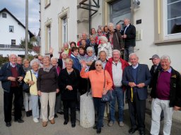 Senioren aus Bad Säckingen in Brigachtal 10/2015